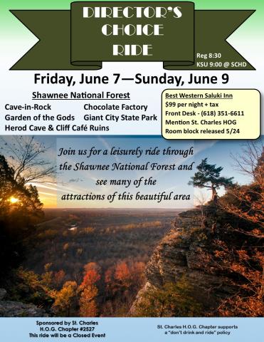 Director's Choice Ride - Shawnee National Forest | St. Charles Missouri ...